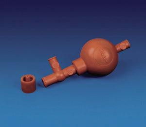 Propipetta in gomma rossa