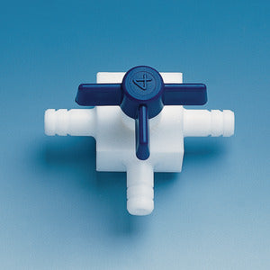 Rubinetti a tre vie, PTFE