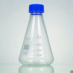 Beute, in vetro borosilicato 3.3, con tappo a vite