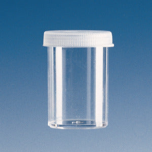Tazza poratcampione, PS, con coperchio a scatto, PE
