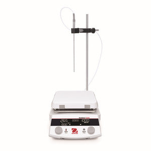 Agitatore con riscaldamento Guardian 5000, con superficie di agitazione-riscaldamento quadrata, set