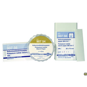Carta test, potassio ioduro amido