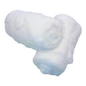 Cotone idrofilo in rotoli, 500 g, 20 cm di larghezza, bianco, assorbente 100% cotone