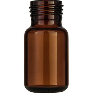 Vial a vite, N 18, 22.5x46.0 mm, 10.0 mL, fondo tondo, vetro ambrato, HeadSpace