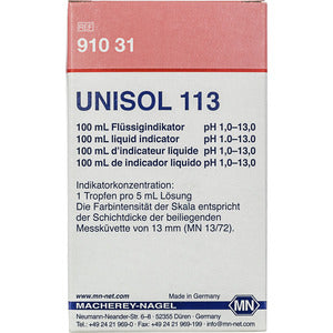 Reagente colorimetrico UNISOL 113 per pH 1‑13