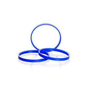 Anello salva-goccia in PP, per tappo a vite, blu