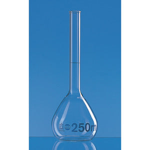 Matracci tarati, vetro borosilicato 3.3, classe A, con bordo in rilievo
