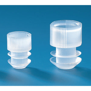 Tappi di presa per provette da centrifuga, fondo tondo, LDPE