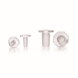 Tappi per giunti smerigliati, vetro borosilicato 3.3, solido