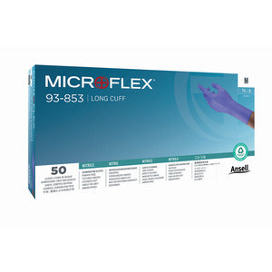 Guanti monouso MICROFLEX® 93-853, in nitrile