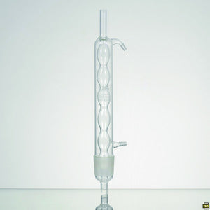 Condensatore secondo Allihn, in vetro borosilicato 3.3, oliva in vetro