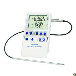 Data logger di temperatura Traceable Excursion-Trac, con 1 sonda di inserimento
