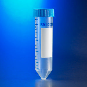 Provette per centrifuga Falcon®, PS e PP, sterili, con tappo a vite
