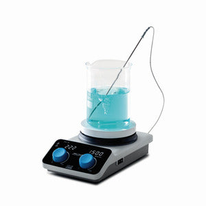Agitatore magnetico con riscaldamento AREX 5 Digital set 1