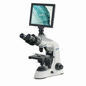 Microscopio a luce trasmessa - set digitale OBE, con fotocamera