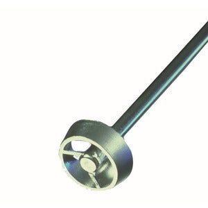 Asta di agitazione ad elica con anello guida per agitatori meccanici ad asta
