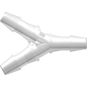 Connessioni per tubi, forma a Y, diam. interno 3.2 mm, in polopropilene