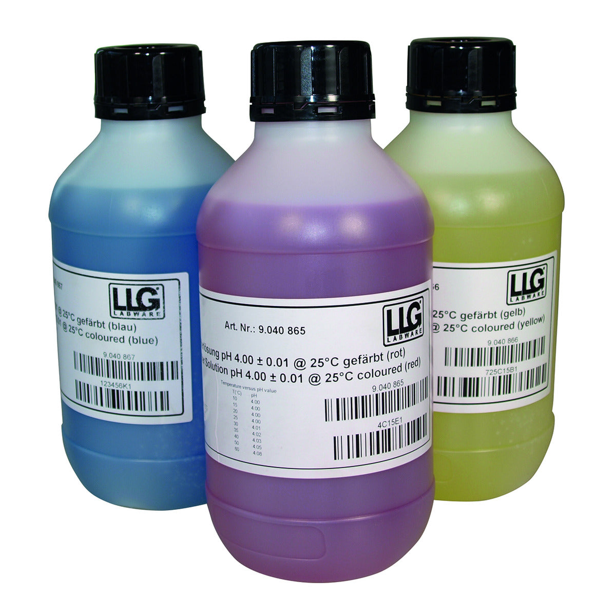 Soluzioni Tampone pH con codifica colore